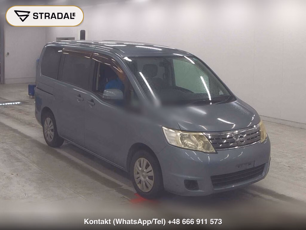 NISSAN SERENA 5D 2009, aukcja z Japonii, zdjęcie 1
