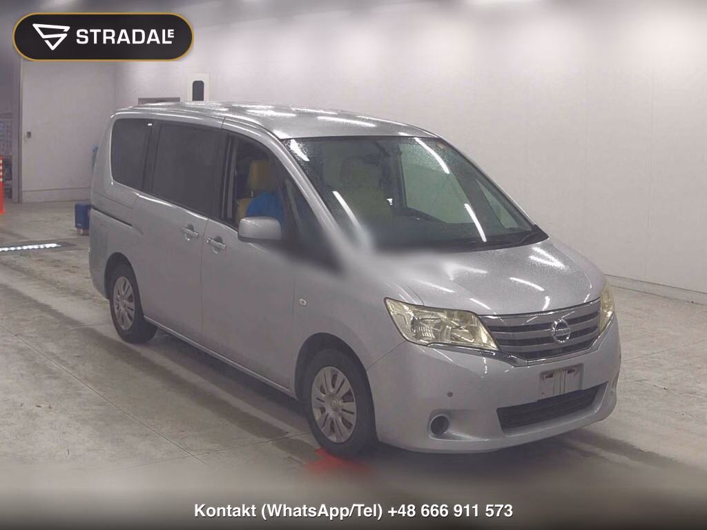 NISSAN SERENA 5D 20X 2011, aukcja z Japonii, zdjęcie 1