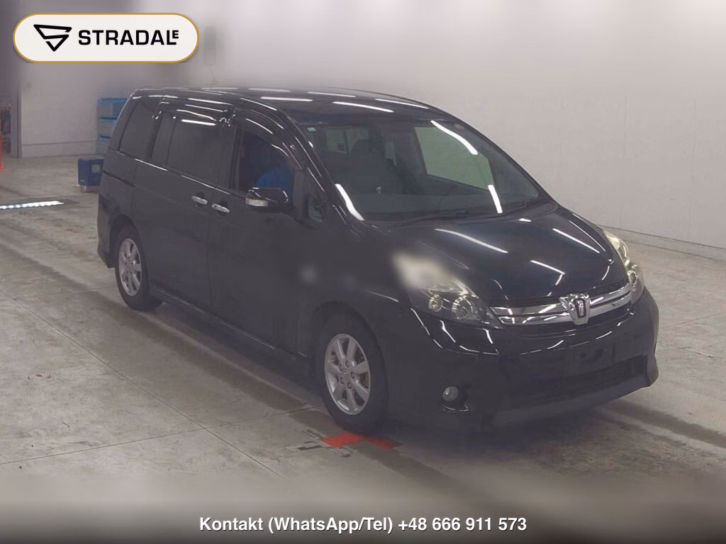 TOYOTA ISIS PLATANA V SELECTION WHITE INTERIOR PACKA 2012, aukcja z Japonii, zdjęcie 1
