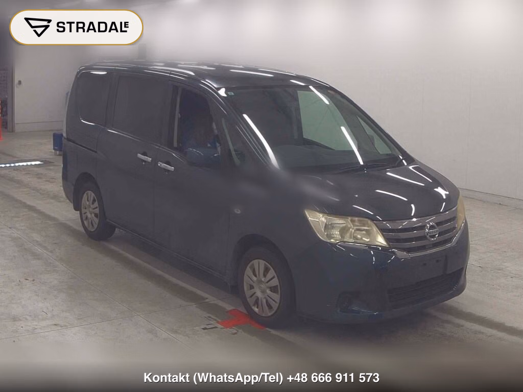 NISSAN SERENA 5D 20X 2011, aukcja z Japonii, zdjęcie 1