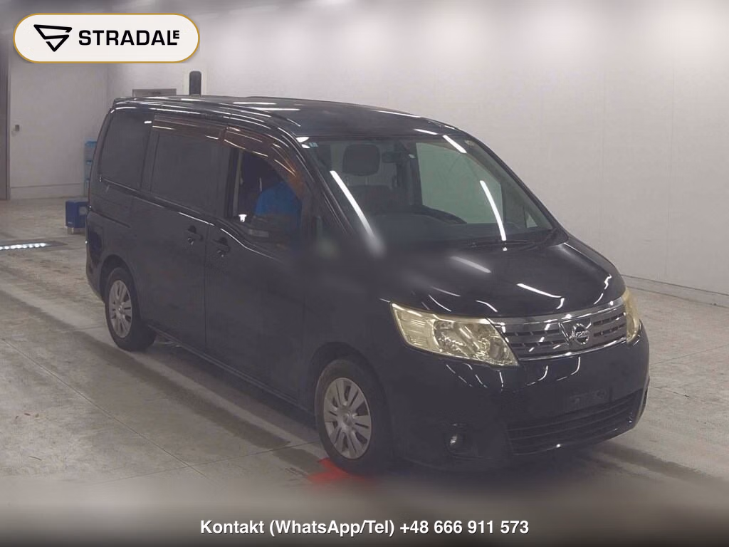 NISSAN SERENA 5D 20S 2008, aukcja z Japonii, zdjęcie 1