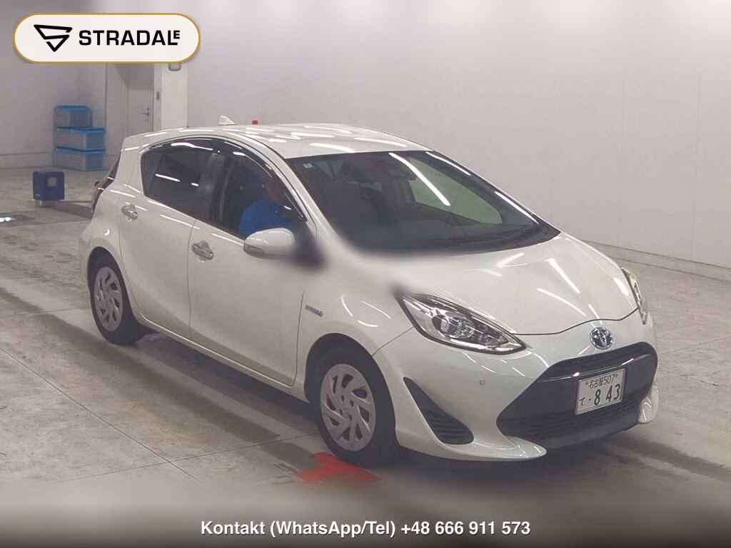 TOYOTA AQUA S STYLE BLACK 2018, aukcja z Japonii, zdjęcie 1