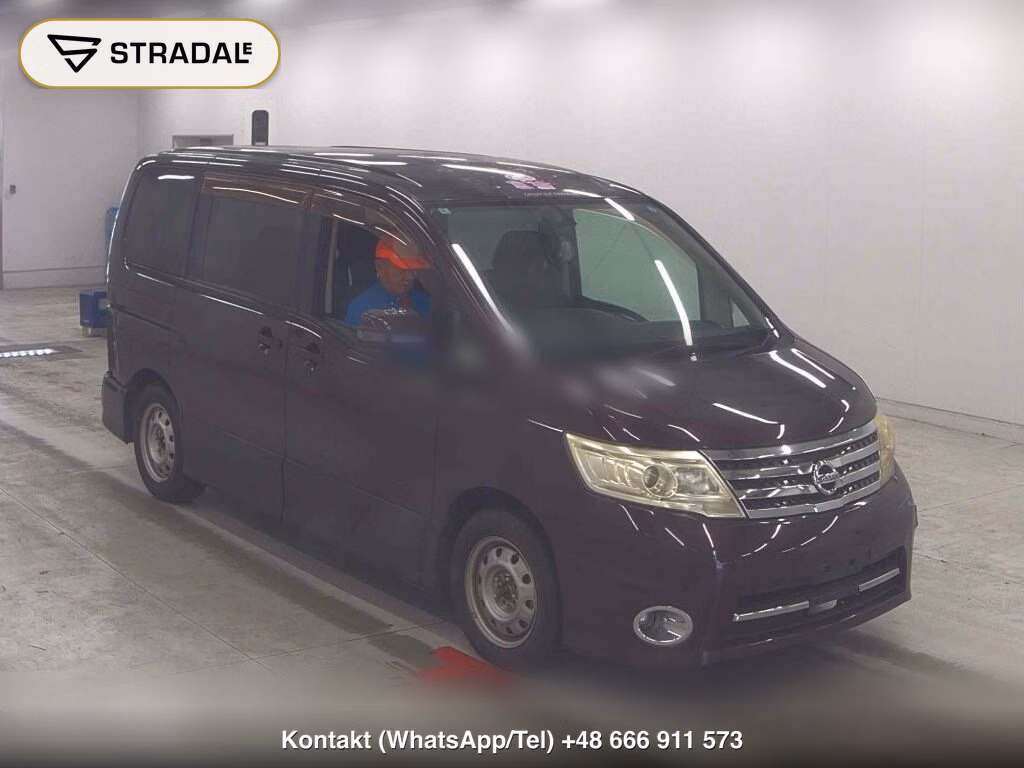NISSAN SERENA 5D 2009, aukcja z Japonii, zdjęcie 1