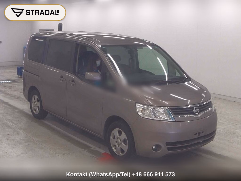 NISSAN SERENA 5D 20S 2005, aukcja z Japonii, zdjęcie 1