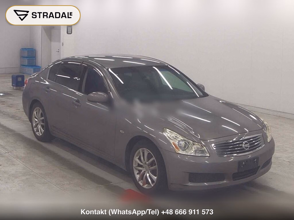 NISSAN SKYLINE 4D 250GT TYPE V 2008, aukcja z Japonii, zdjęcie 1