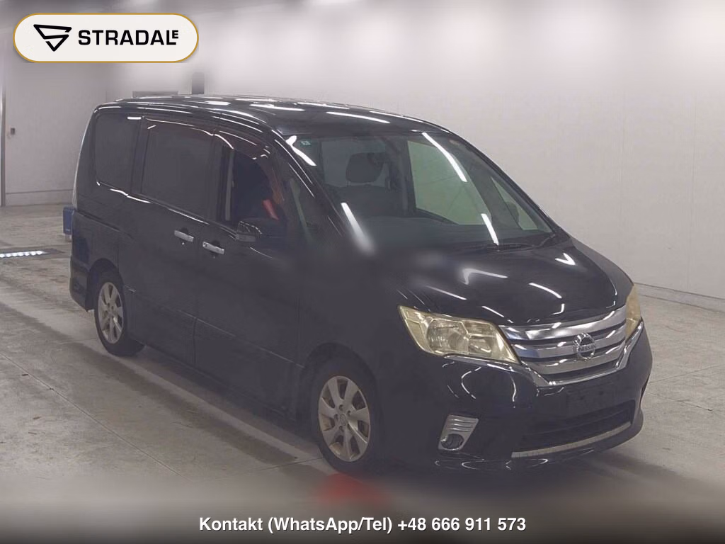 NISSAN SERENA 5D HIGHWAY STAR V SELECTION 2012, aukcja z Japonii, zdjęcie 1