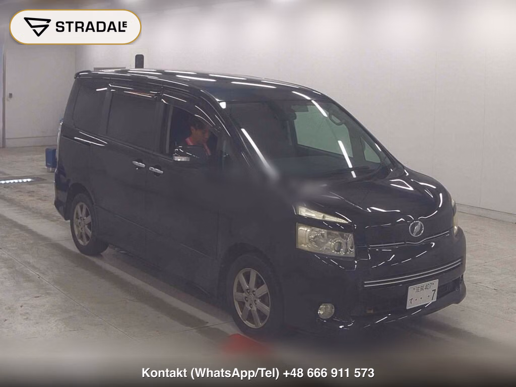 TOYOTA VOXY ZS KIRAMEKI 2009, aukcja z Japonii, zdjęcie 1