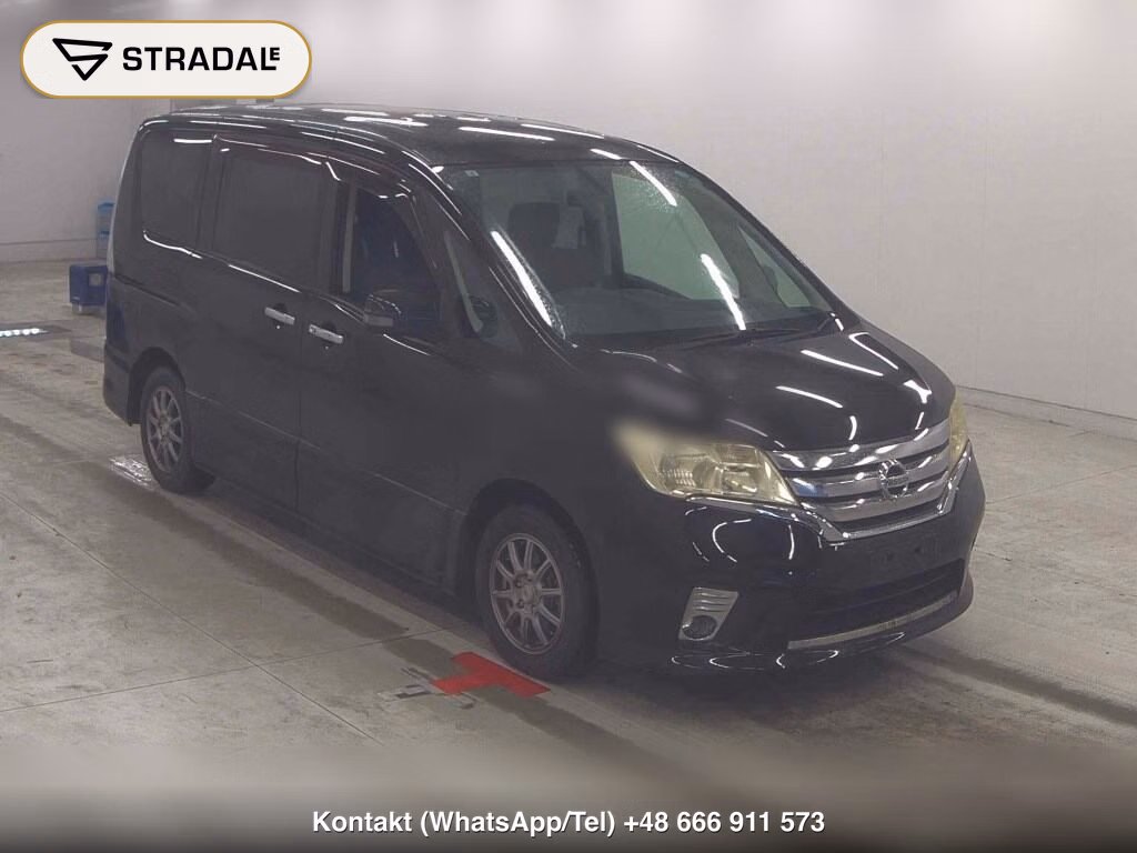 NISSAN SERENA 5D HIGHWAY STAR 2011, aukcja z Japonii, zdjęcie 1