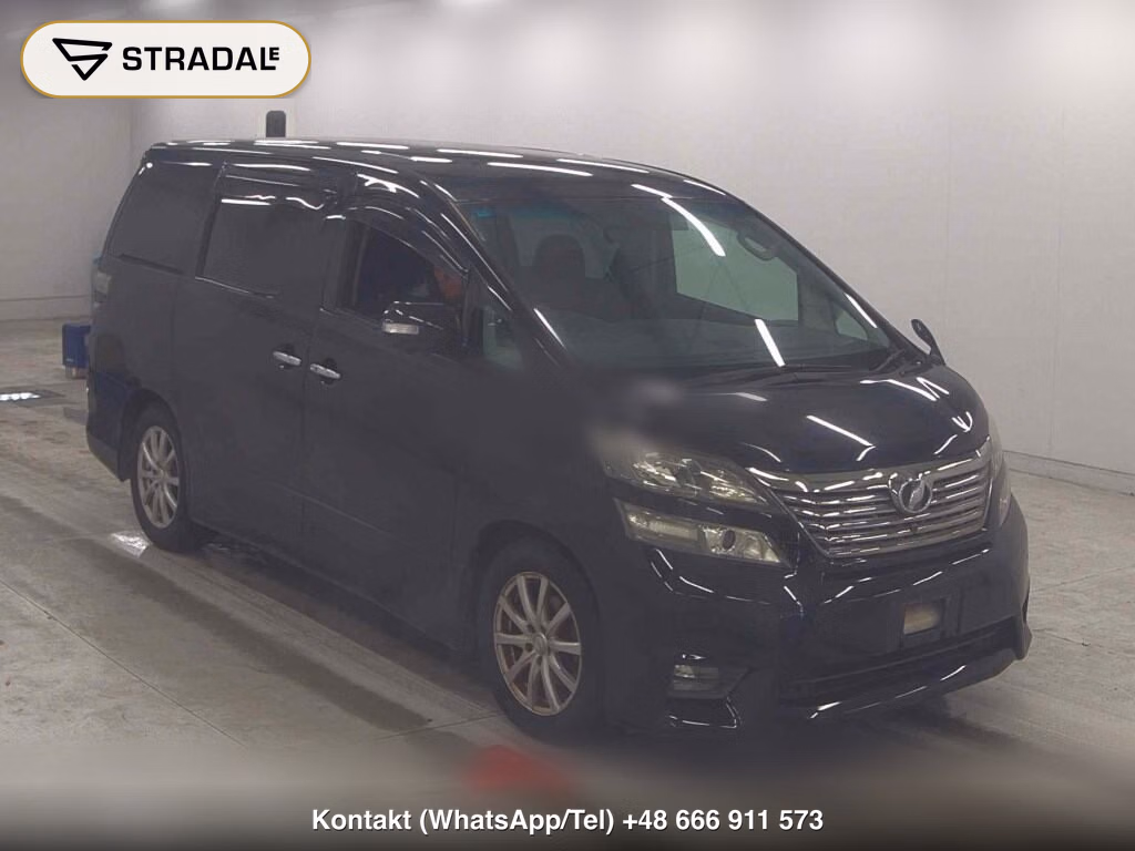 TOYOTA VELLFIRE 2.4Z 2008, aukcja z Japonii, zdjęcie 1