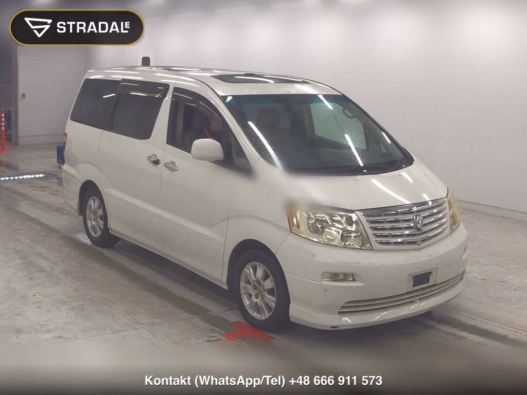 TOYOTA ALPHARD 2002, aukcja z Japonii, zdjęcie 1