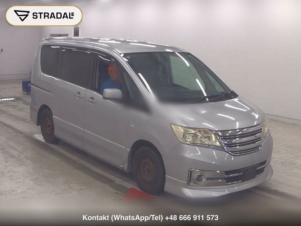 NISSAN SERENA 5D 20S 2011, aukcja z Japonii, zdjęcie 1