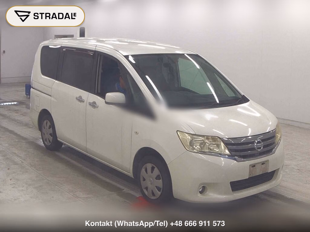 NISSAN SERENA 5D 20S 2011, aukcja z Japonii, zdjęcie 1