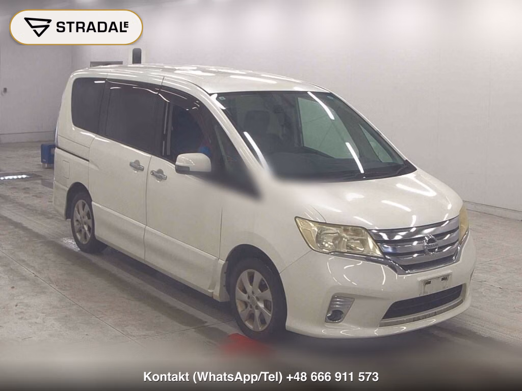 NISSAN SERENA 5D HIGHWAY STAR V SELECTION 2011, aukcja z Japonii, zdjęcie 1