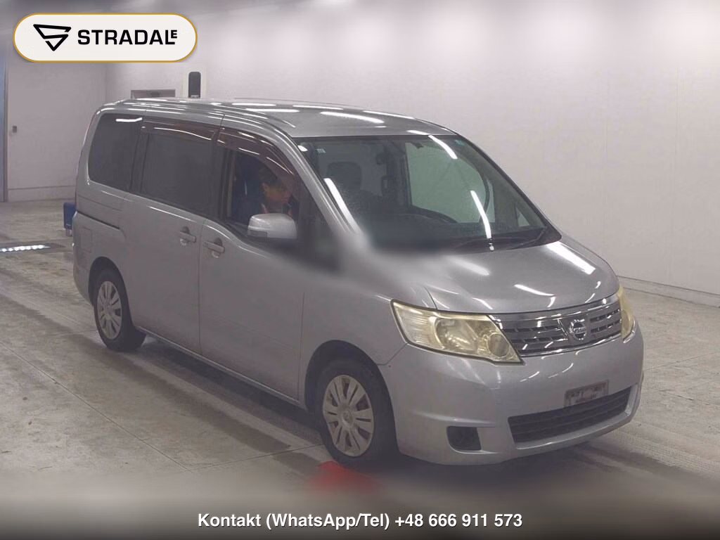NISSAN SERENA 5D 20S 2009, aukcja z Japonii, zdjęcie 1