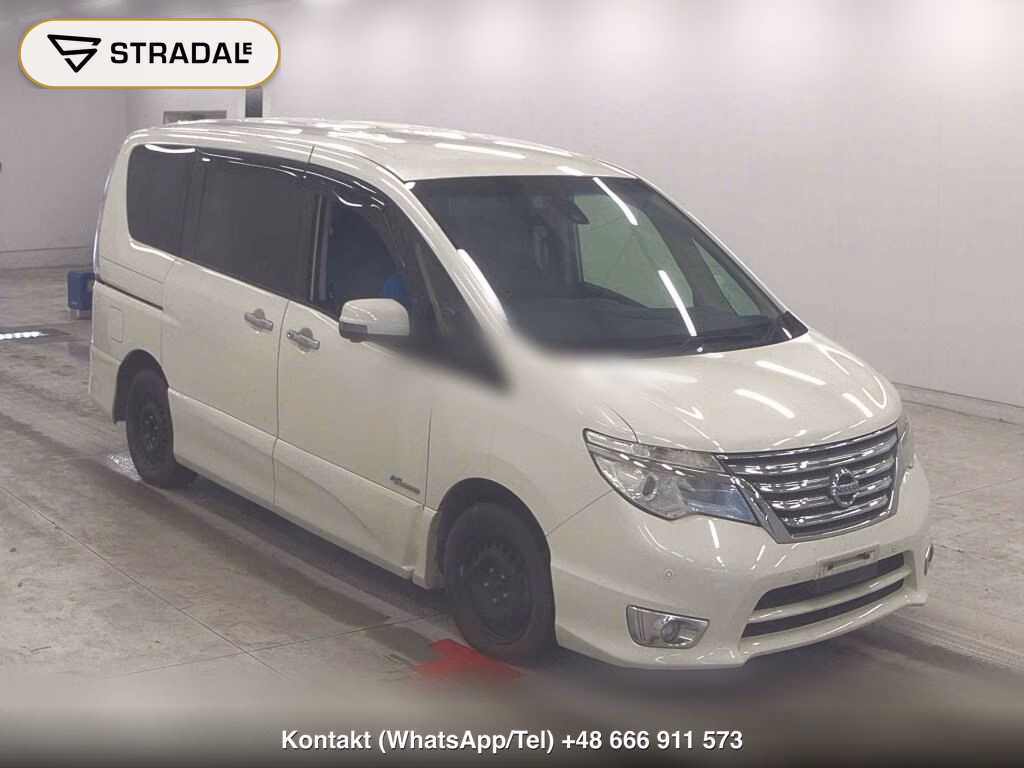 NISSAN SERENA 5D 2015, aukcja z Japonii, zdjęcie 1