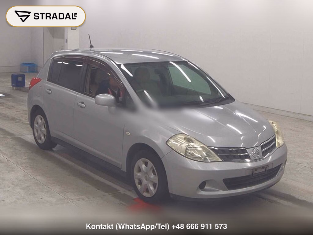 NISSAN TIIDA 15M 2008, aukcja z Japonii, zdjęcie 1