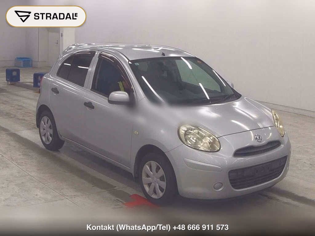 NISSAN MARCH 5D 12S V PACKAGE 2011, aukcja z Japonii, zdjęcie 1