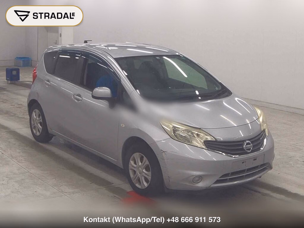 NISSAN NOTE X 2014, aukcja z Japonii, zdjęcie 1