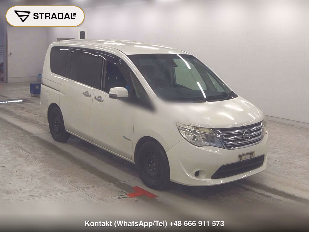 NISSAN SERENA 5D 2014, aukcja z Japonii, zdjęcie 1