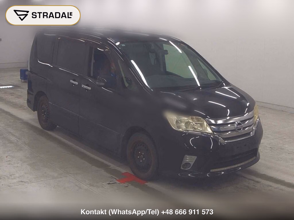 NISSAN SERENA 5D HIGHWAY STAR V SELECTION 2012, aukcja z Japonii, zdjęcie 1