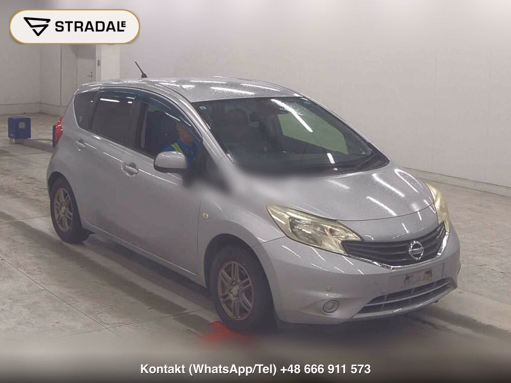NISSAN NOTE X EMERGENCY BRAKE PACKAGE 2014, aukcja z Japonii, zdjęcie 1