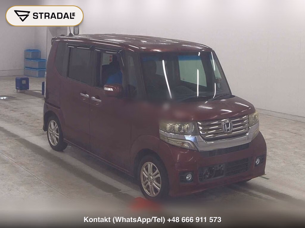 HONDA N-BOX CUSTOM G･L PACKAGE 2012, aukcja z Japonii, zdjęcie 1