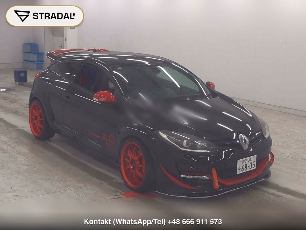 RENAULT MEGANE 3D 2016, aukcja z Japonii, zdjęcie 1
