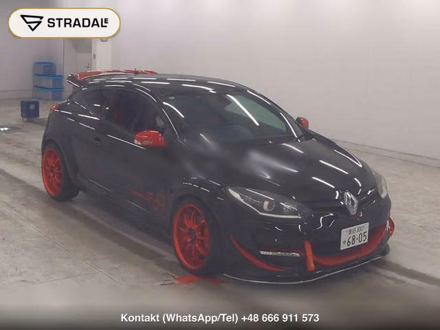 RENAULT MEGANE 3D 2016, samochód z aukcji Japonii