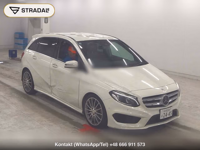MERCEDES BENZ B-CLASS B180 SPORTS 2015, samochód z aukcji Japonii