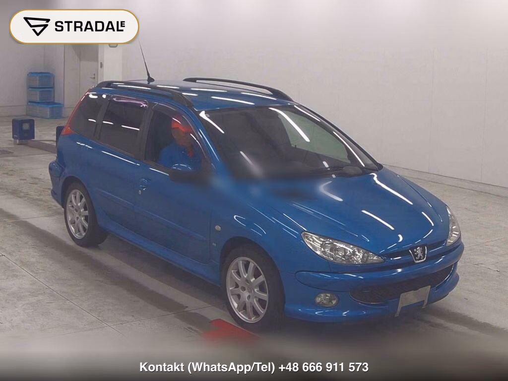 PEUGEOT 206 WG SW SERIE SPECIAL 2004, aukcja z Japonii, zdjęcie 1