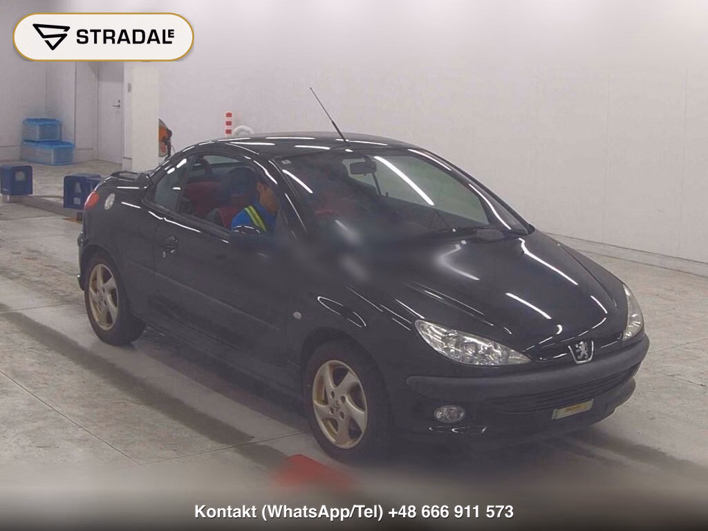PEUGEOT 206 OP 2002, aukcja z Japonii, zdjęcie 1