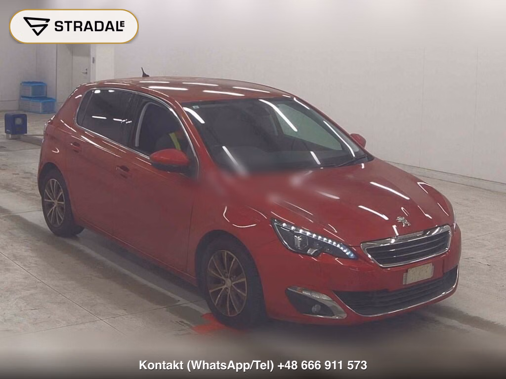 PEUGEOT 308 5D ALLURE BLUE HDI 2017, aukcja z Japonii, zdjęcie 1