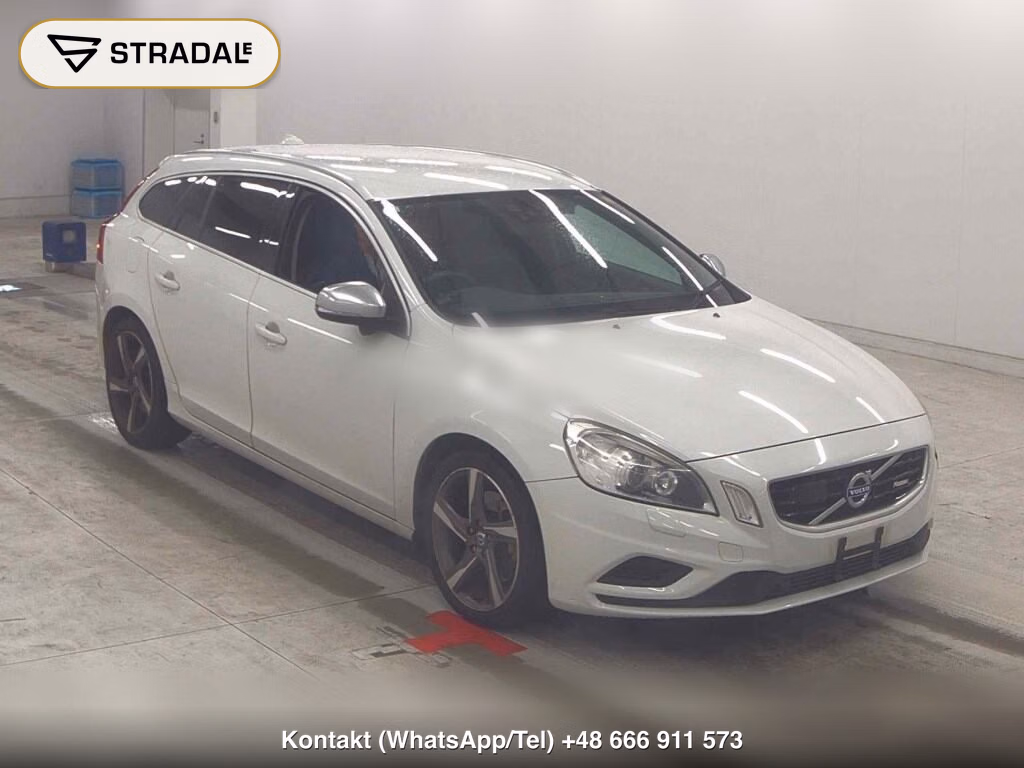 VOLVO V60 4WD 2013, aukcja z Japonii, zdjęcie 1