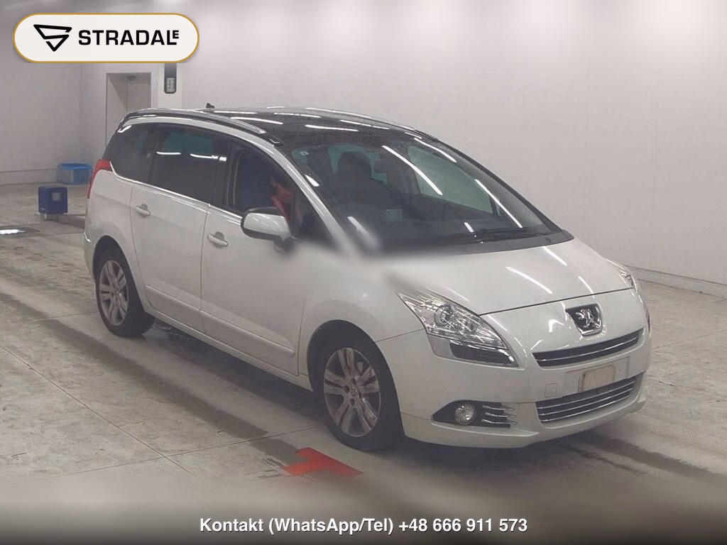 PEUGEOT 5008 CIELO 2013, aukcja z Japonii, zdjęcie 1