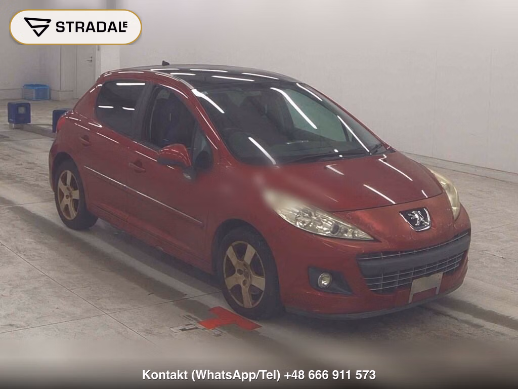 PEUGEOT 207 5D CIELO 2010, aukcja z Japonii, zdjęcie 1
