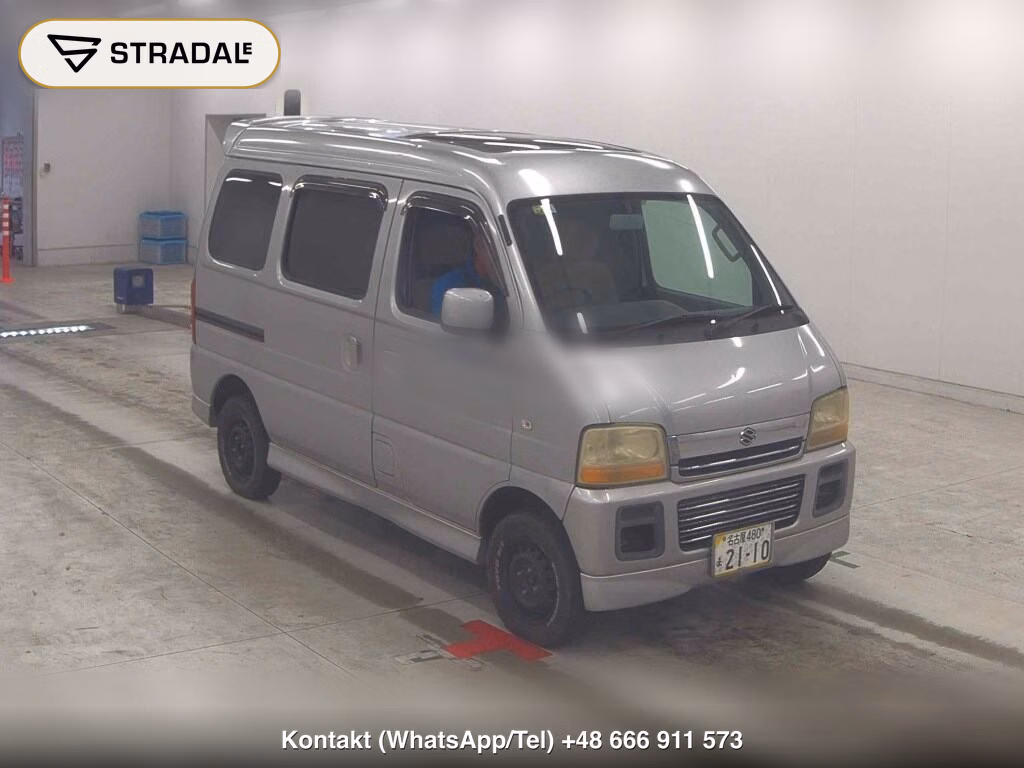 SUZUKI EVERY 5D 4WD JOY POP AERO TURBO 1999, aukcja z Japonii, zdjęcie 1