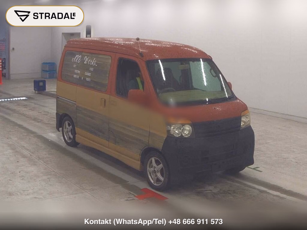 DAIHATSU ATRAI WAGON CUSTOM TURBO R 2009, aukcja z Japonii, zdjęcie 1
