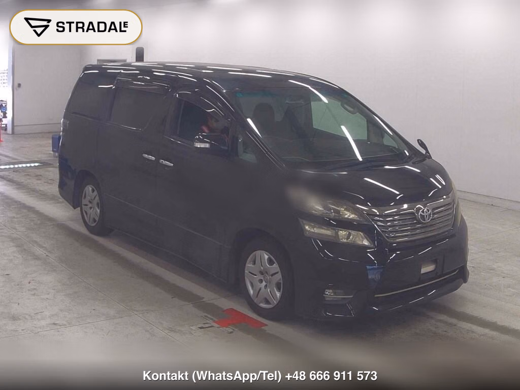 TOYOTA VELLFIRE 2.4Z PLATINUM SELECTION 2009, aukcja z Japonii, zdjęcie 1