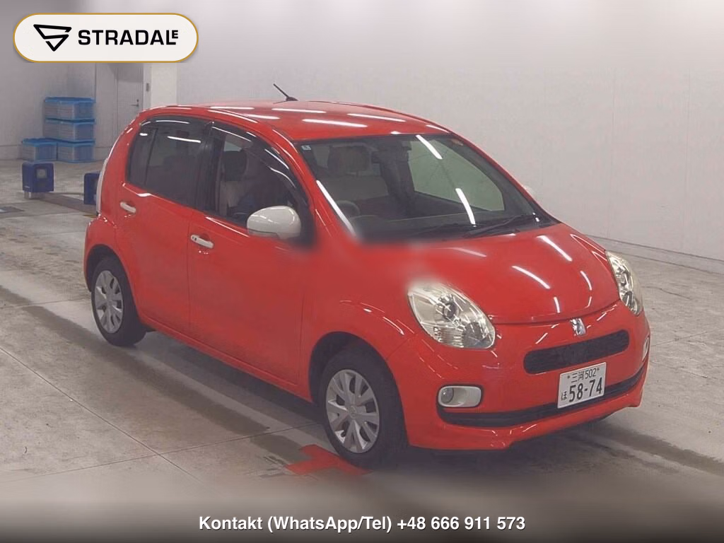 TOYOTA PASSO +HANA 2014, aukcja z Japonii, zdjęcie 1