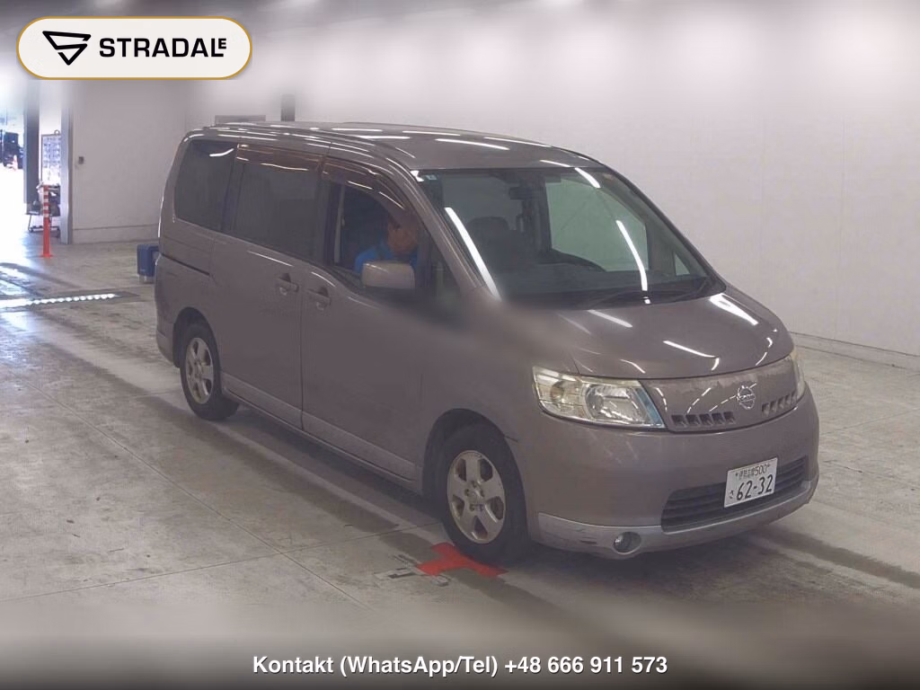NISSAN SERENA 5D 20RX 2006, aukcja z Japonii, zdjęcie 1