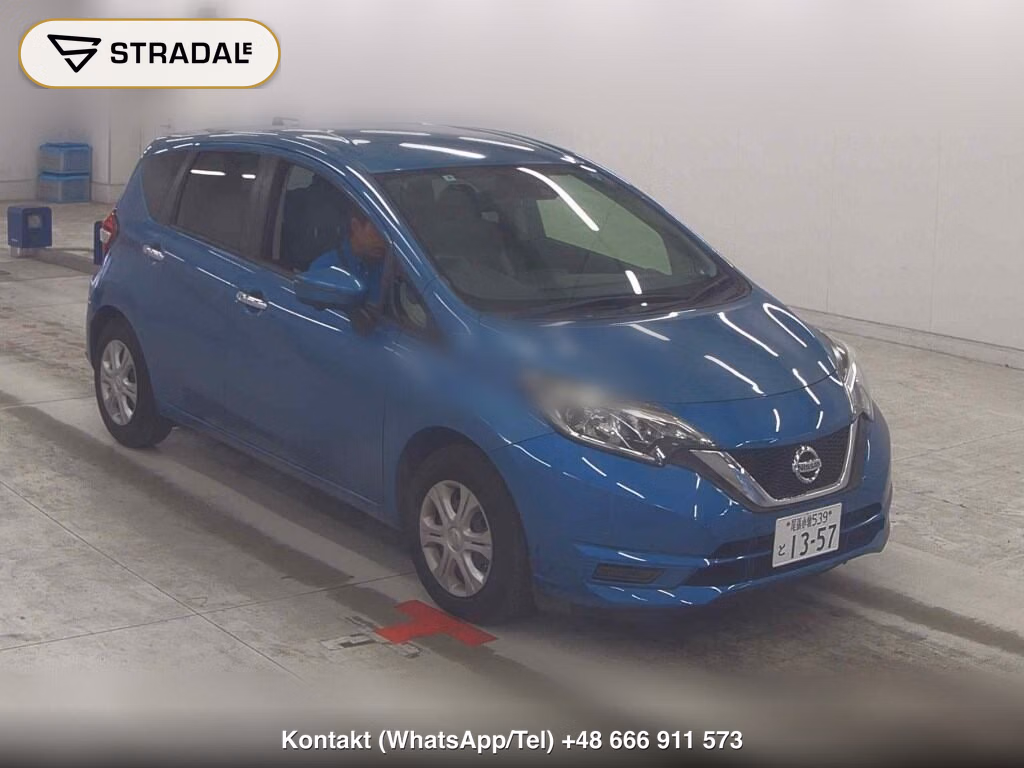 NISSAN NOTE X 2018, aukcja z Japonii, zdjęcie 1