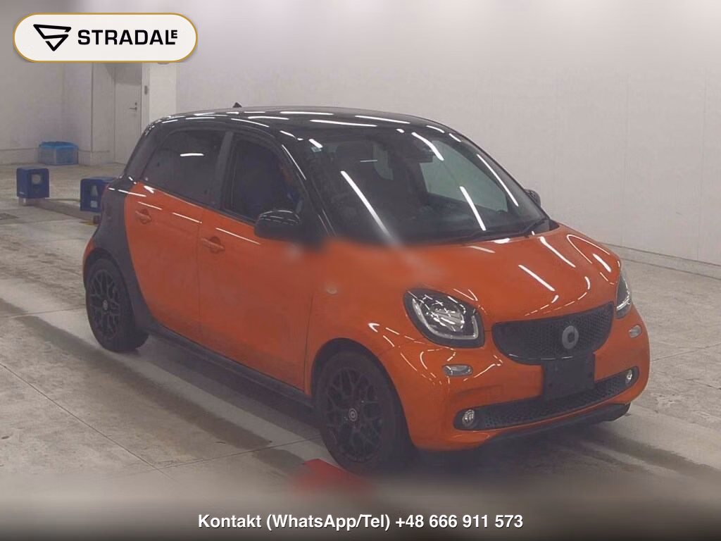 MCC SMART FOR FOUR TURBO 2017, aukcja z Japonii, zdjęcie 1