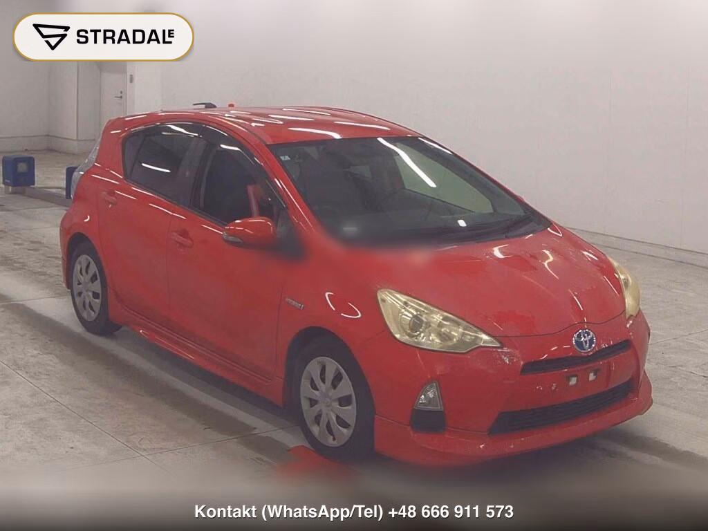 TOYOTA AQUA S 2012, aukcja z Japonii, zdjęcie 1
