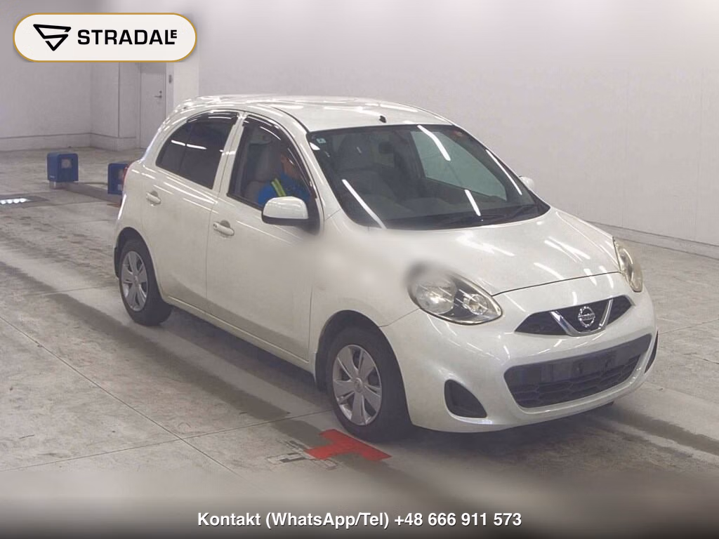 NISSAN MARCH 5D X V SELECTION 2016, aukcja z Japonii, zdjęcie 1
