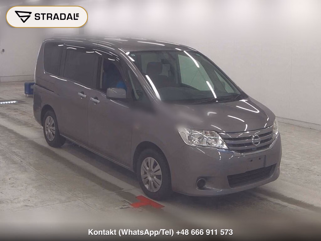 NISSAN SERENA 5D 20X 2011, aukcja z Japonii, zdjęcie 1