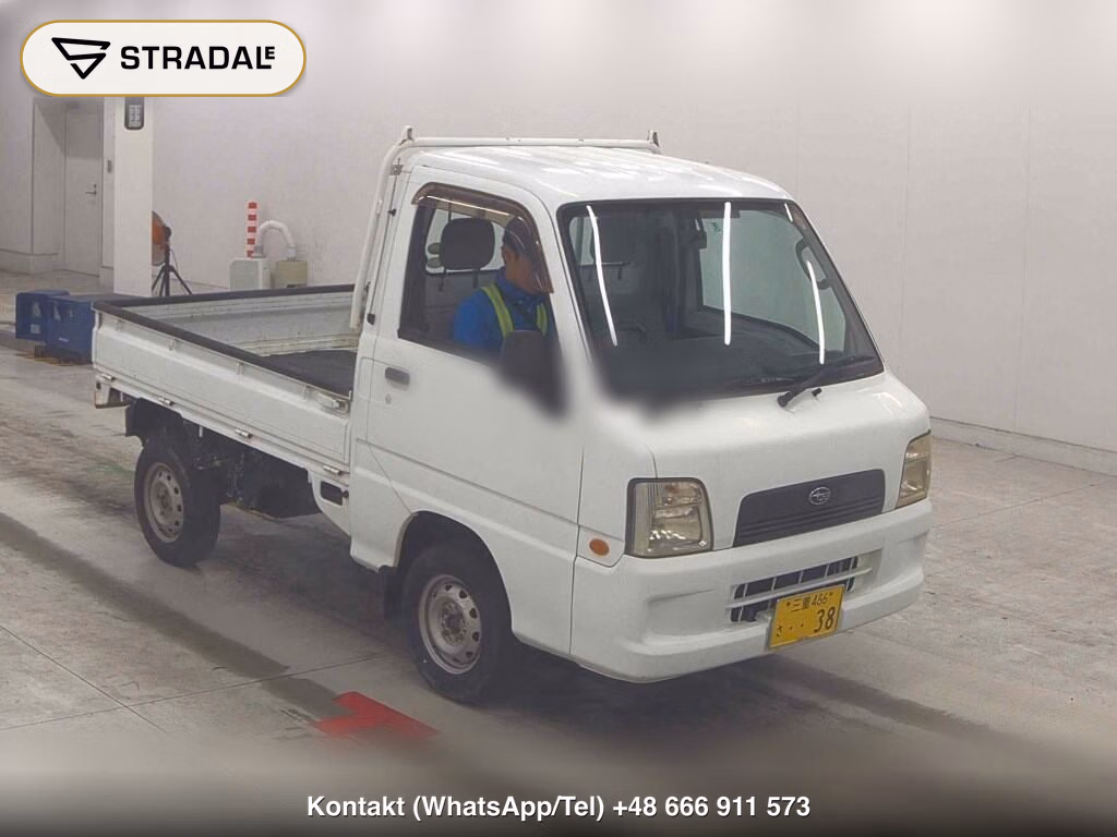 SUBARU SAMBAR TRUCK 4WD TB 2005, aukcja z Japonii, zdjęcie 1