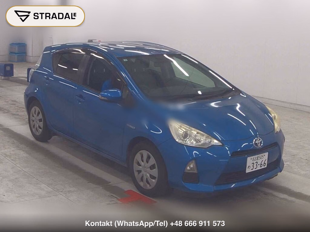 TOYOTA AQUA S 2013, aukcja z Japonii, zdjęcie 1