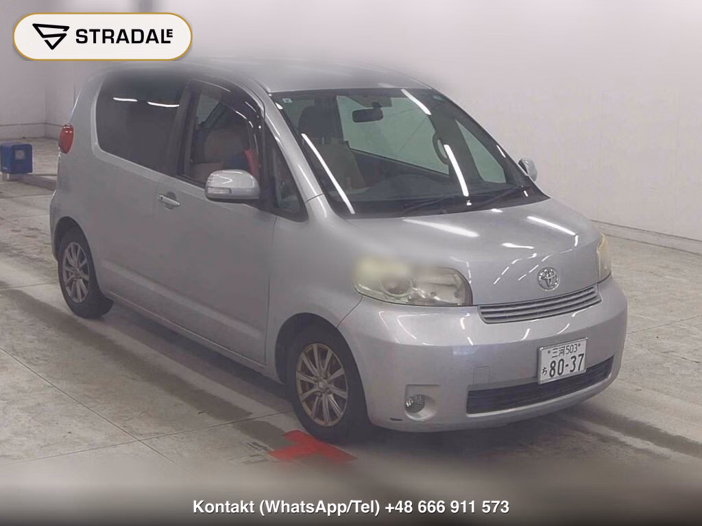 TOYOTA PORTE 3D 150R 2007, aukcja z Japonii, zdjęcie 1