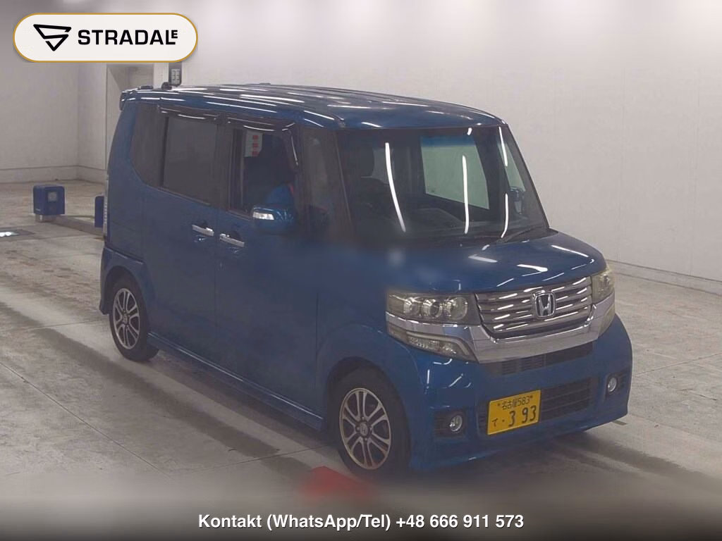 HONDA N-BOX CUSTOM G SS PACKAGE 2013, aukcja z Japonii, zdjęcie 1