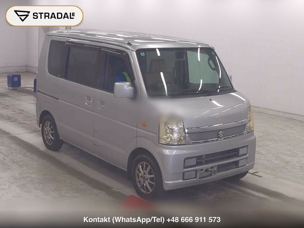 SUZUKI EVERY WAGON 4WD JP TURBO 2008, aukcja z Japonii, zdjęcie 1